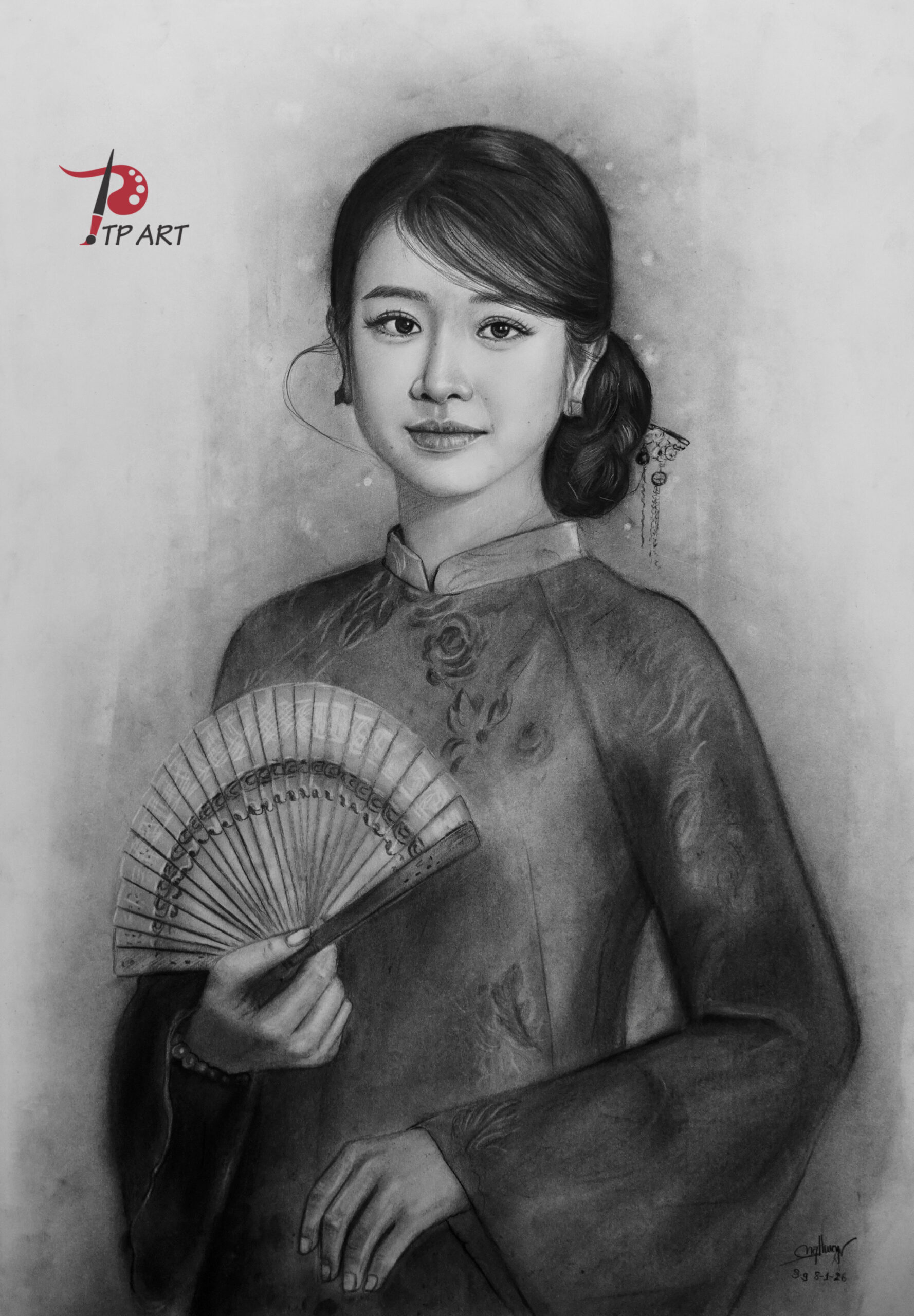 Tranh chân dung chì